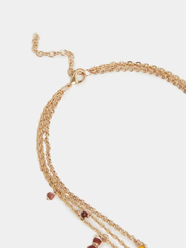 Styli Embellished Beaded Necklace – image 4