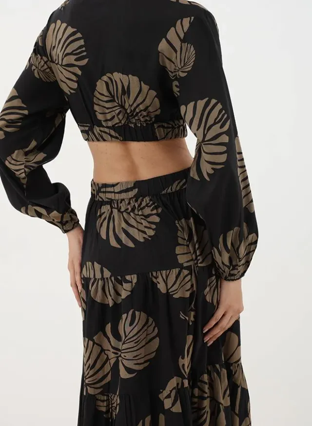 Floral Cutout Maxi Dress – image 4