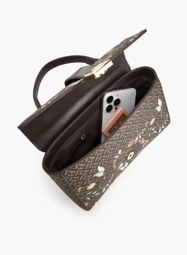 Flora Bella Monogram Satchel Bag – image 6