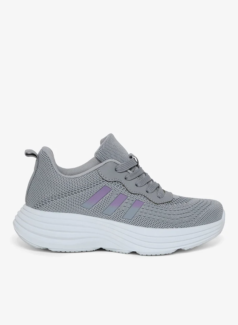 GEOOMNII Women's Lightweight Mesh Sports Shoes Lilac
