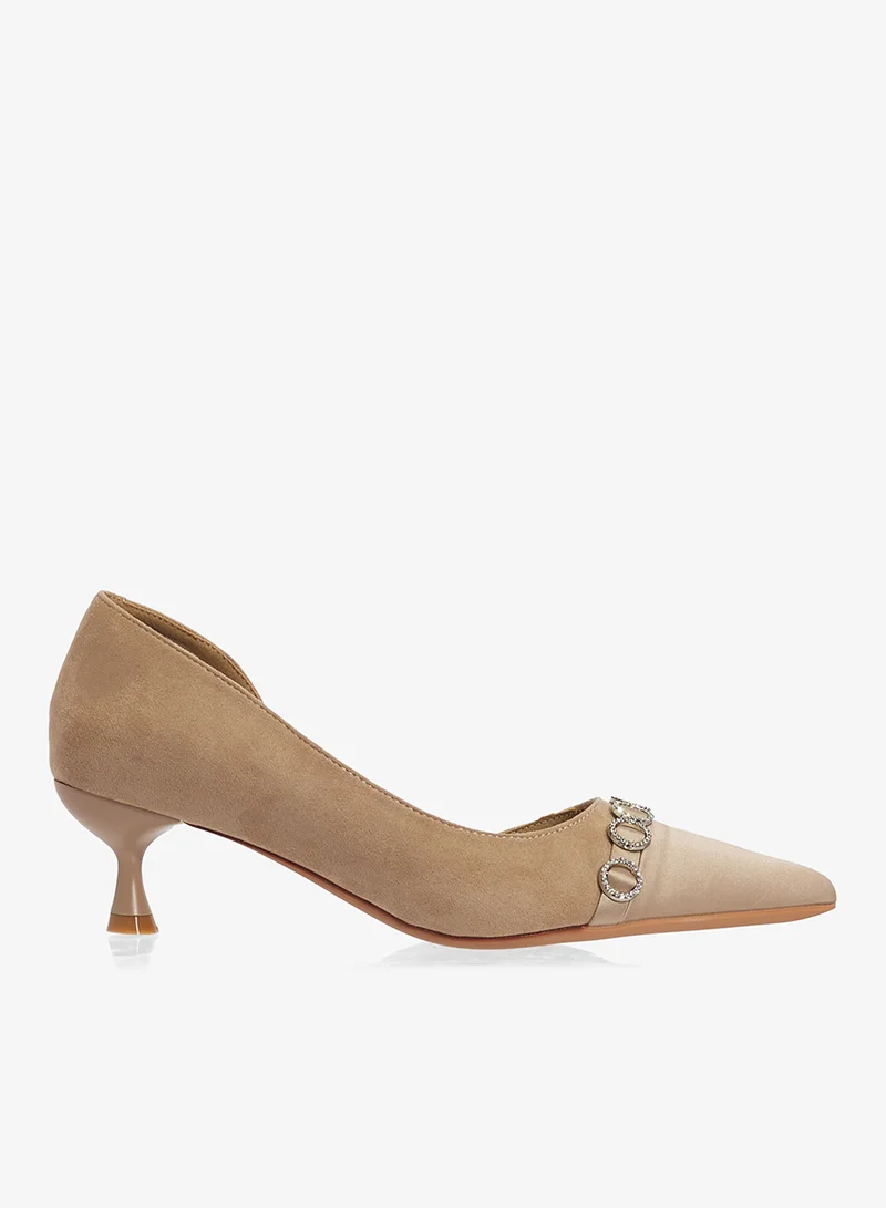 Classic Pumps Beige