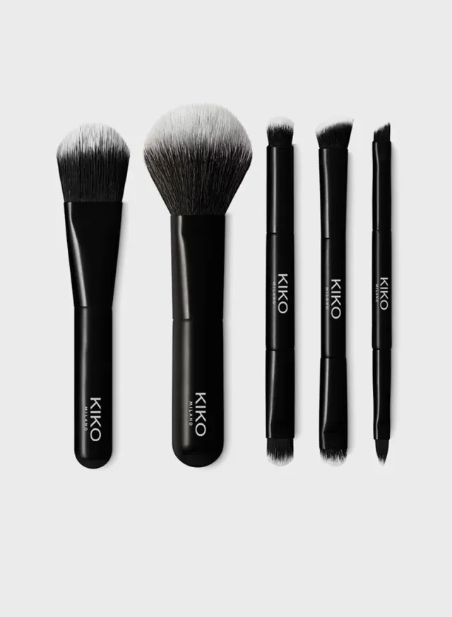 Portable Travel Brush Set Black – image 2