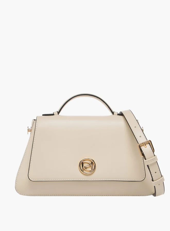 Button Satchel Bag