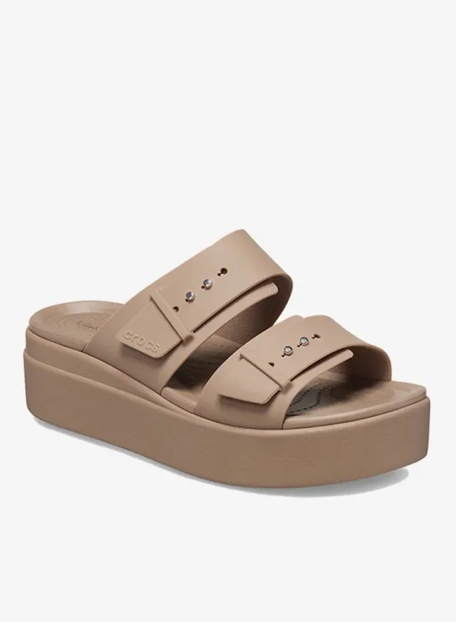 Women's Brooklyn Low Wedge Sandal Tan – image 4
