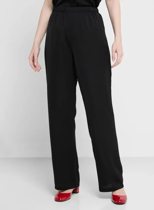 Pleated Top and Pants Set – image 4