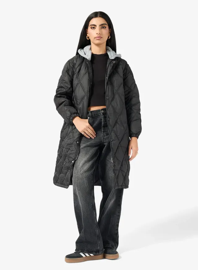 Longline Padded Jacket – image 4