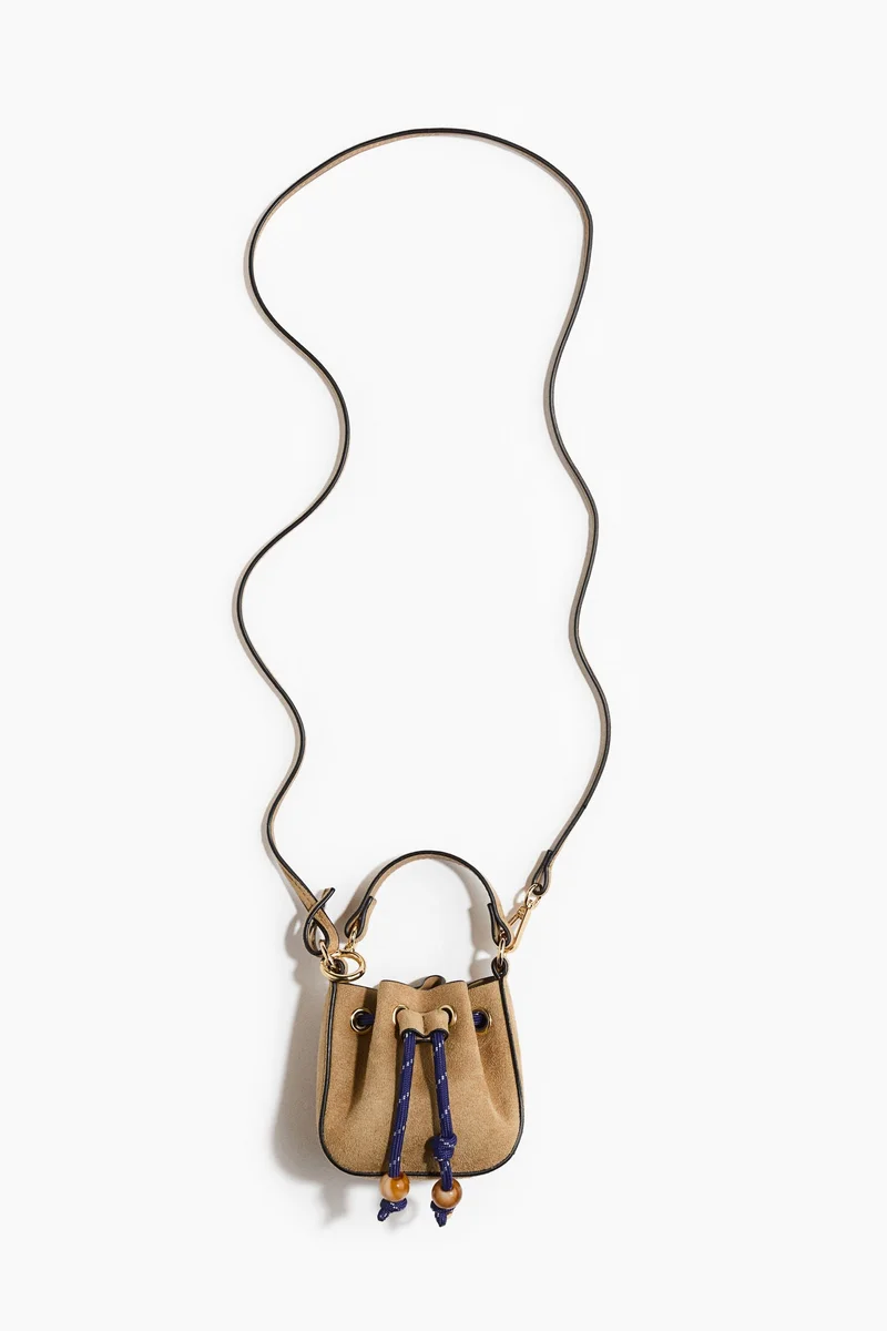 Mini Crossbody Bag Pale Taupe