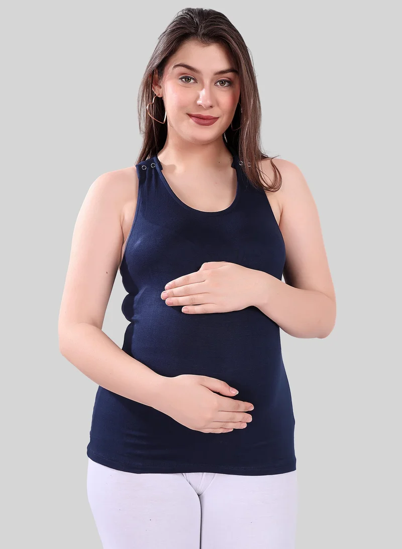Maternity & Nursing Tank Top Deep Navy