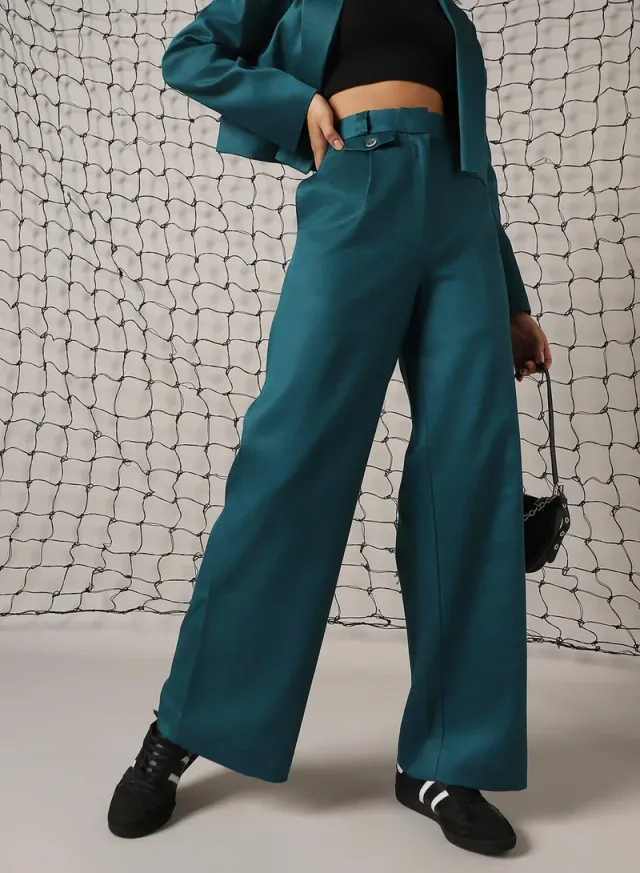 Women's Trousers Deep Teal – image 6
