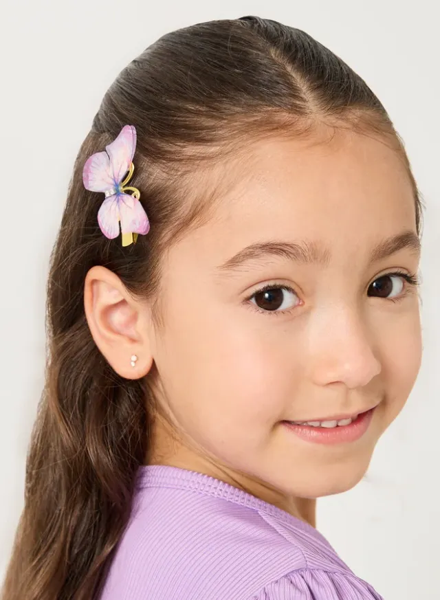 Set of 6 - Butterfly Hair Clips – image 2