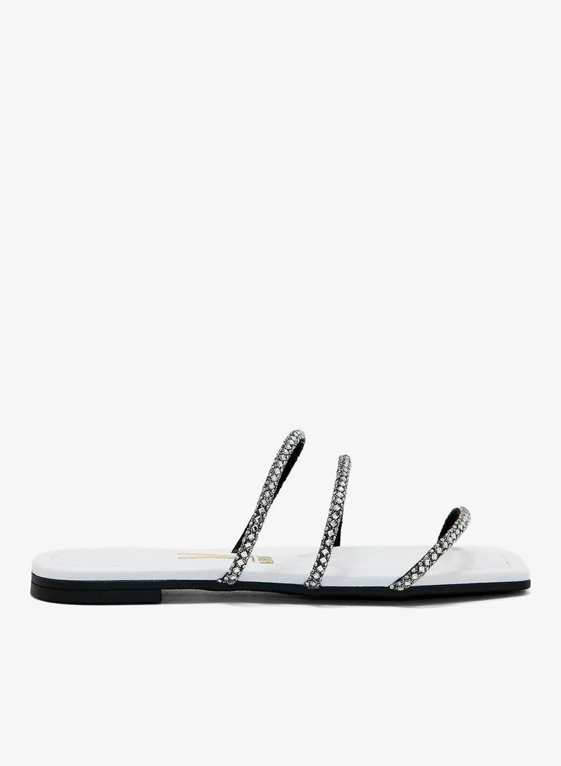 Women’s Block Heel Sandals White