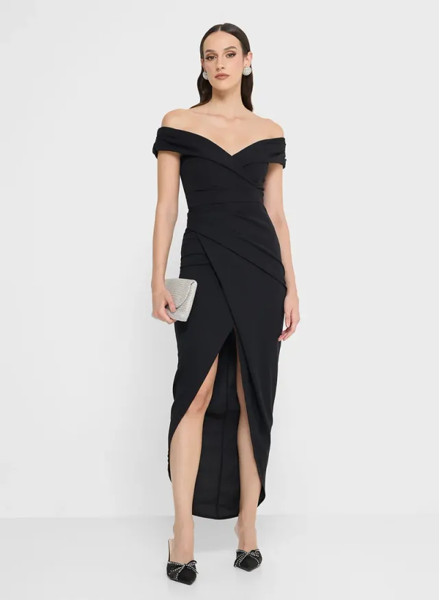 Side Slit Maxi Dress – image 5