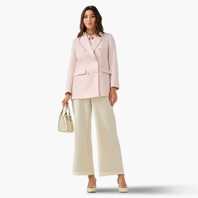Satin Notched Lapel Jacket – image 3