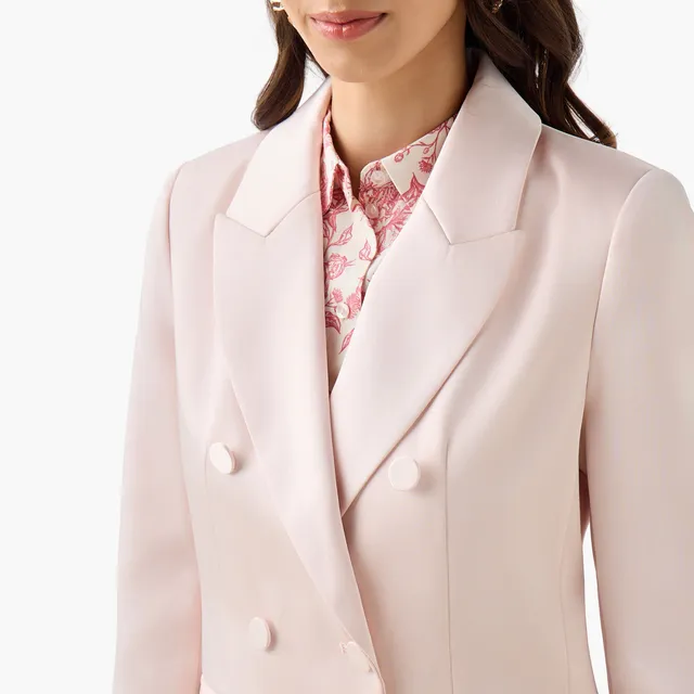 Satin Notched Lapel Jacket – image 5