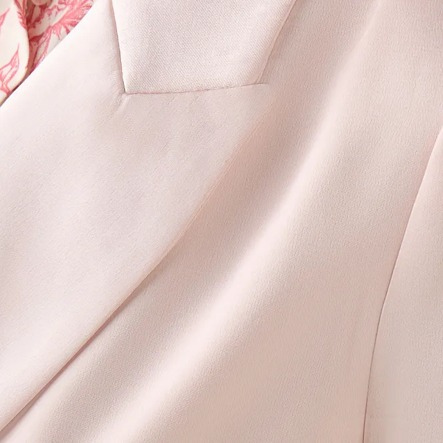 Satin Notched Lapel Jacket – image 6