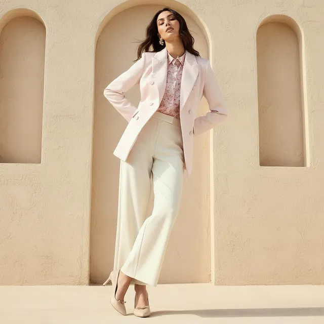 Satin Notched Lapel Jacket – image 2