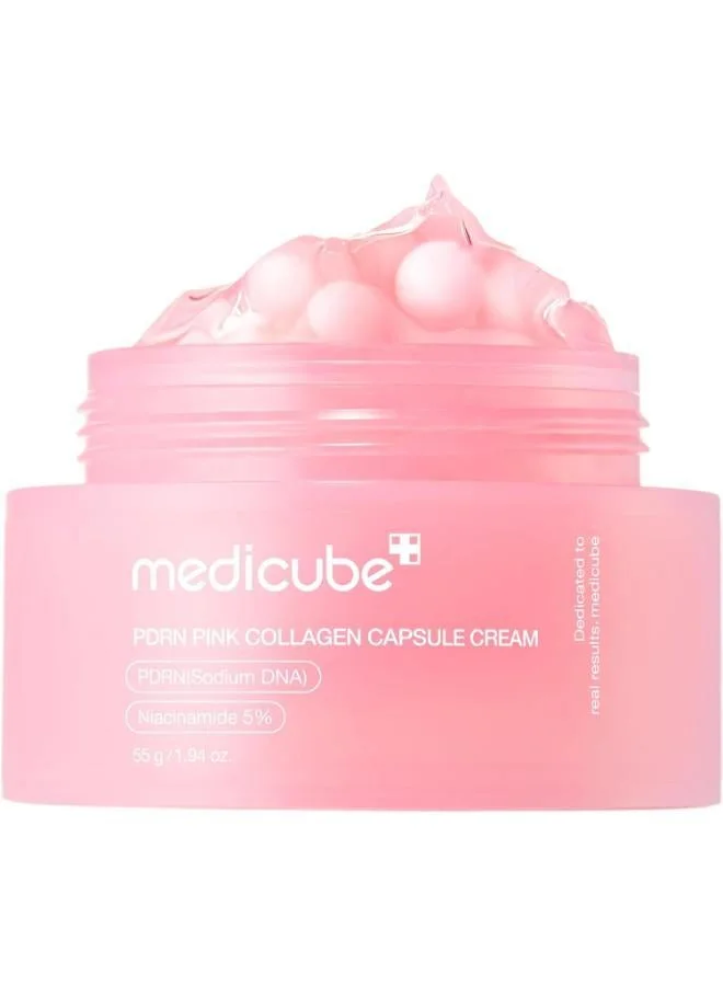 Medicube PDRN Collagen Capsule Cream Pale Pink