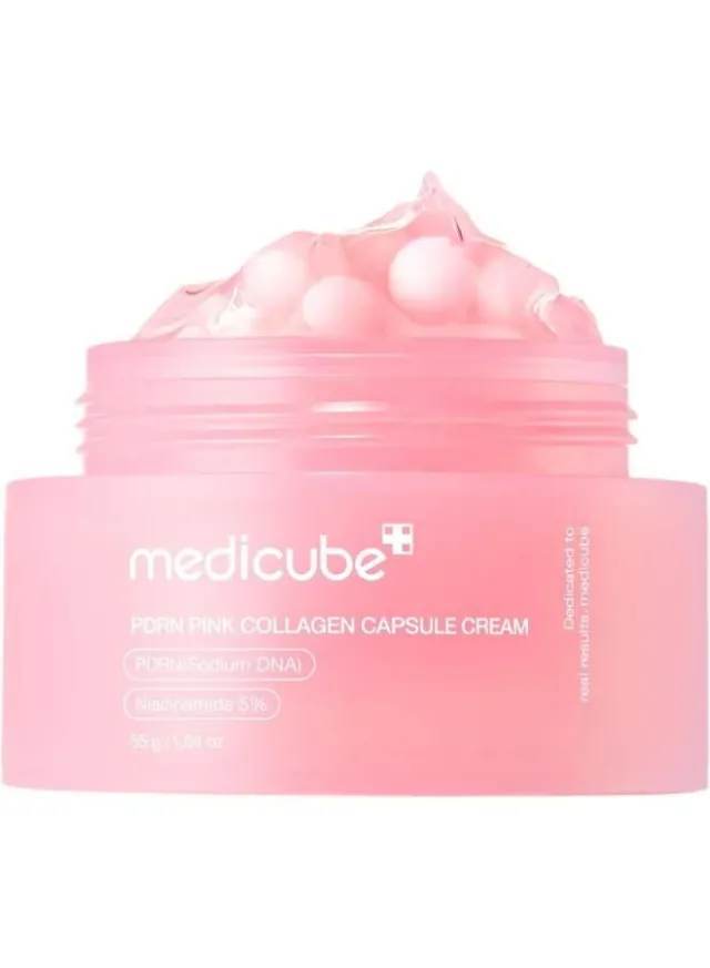 Medicube PDRN Collagen Capsule Cream Pale Pink