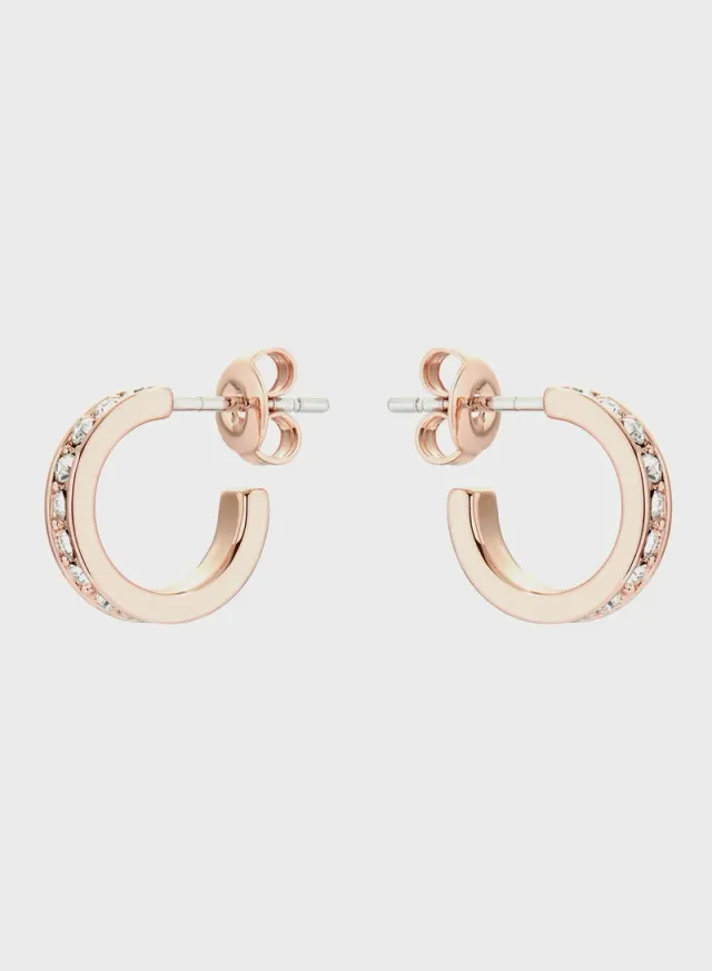 Seenita Nano Hoop Huggie Earrings – image 2
