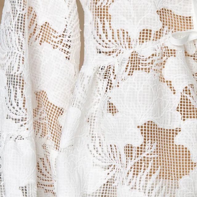 Scalloped Relaxed Cover-Up Top – image 2
