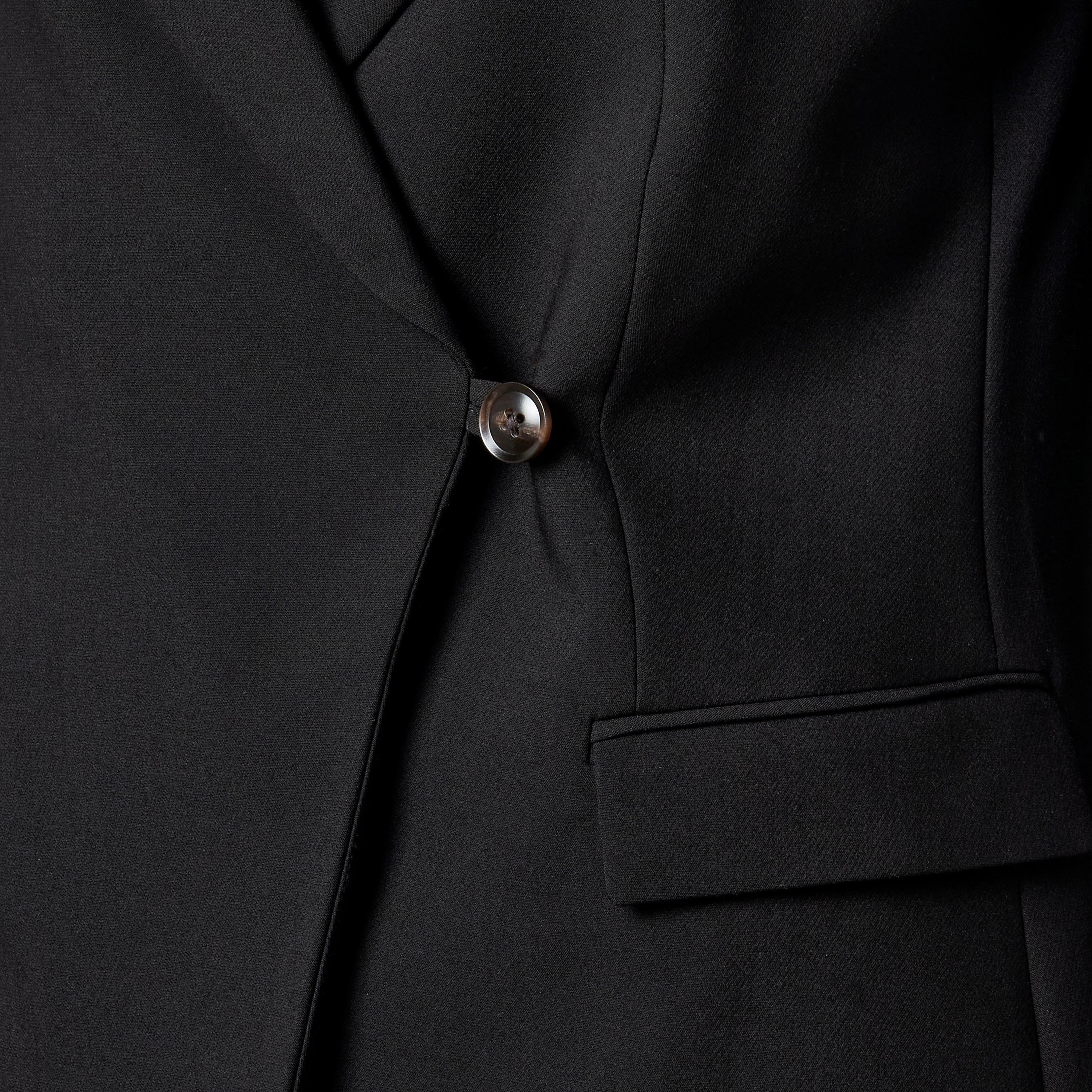 Iconic Oversized Blazer with Button Closure