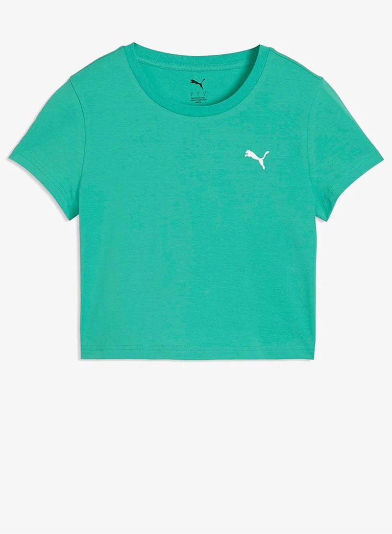 Essential Logo T-Shirt Lime Green