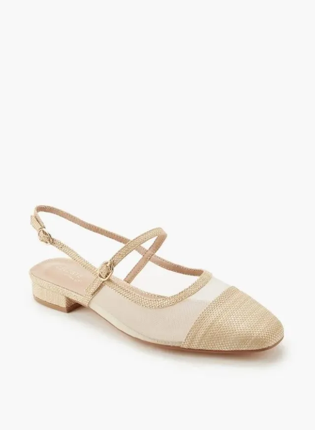 Women's Textured Buckle Sandals – image 2