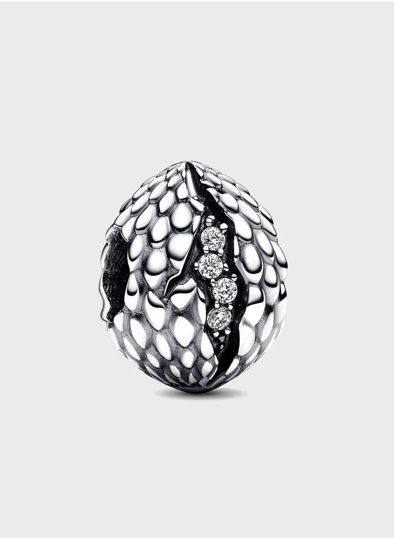 Sterling Silver Flip Flop Charm Silver