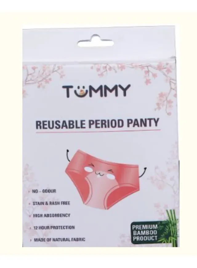 Heavy Flow Reusable Period Panties (2-Pack) Black – image 10