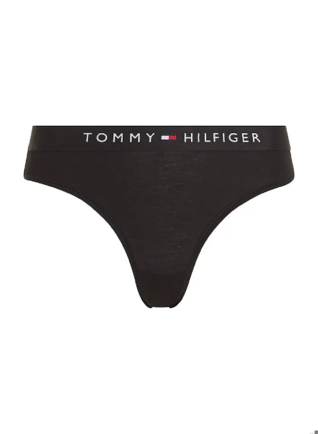 Logo Waistband Briefs Black