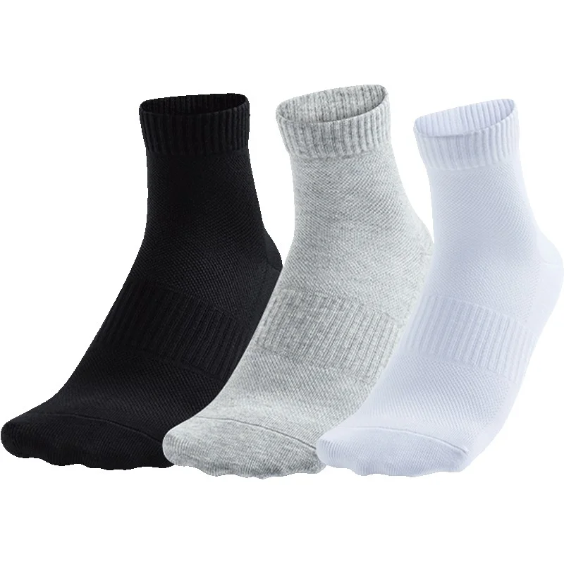 3-Pack Unisex Cross Training Sports Socks Black