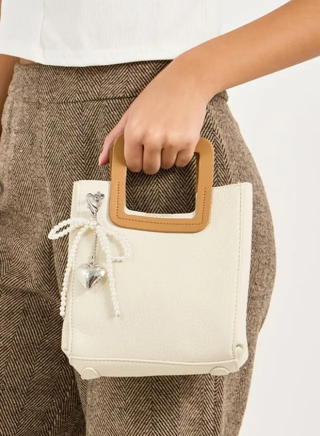 Square Top Handle Handbag – image 4