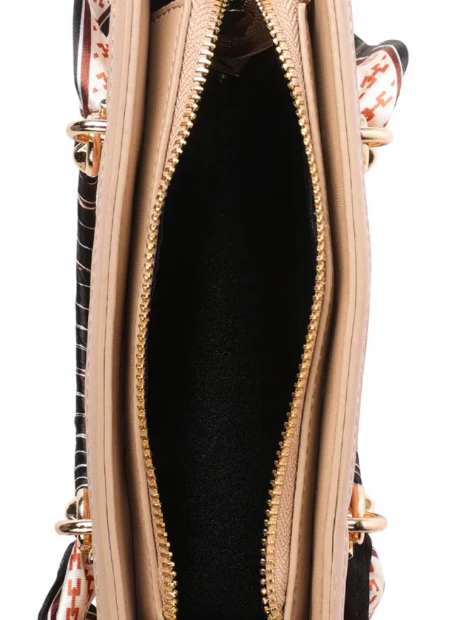 High Street Quilted Handbag Pink – image 5