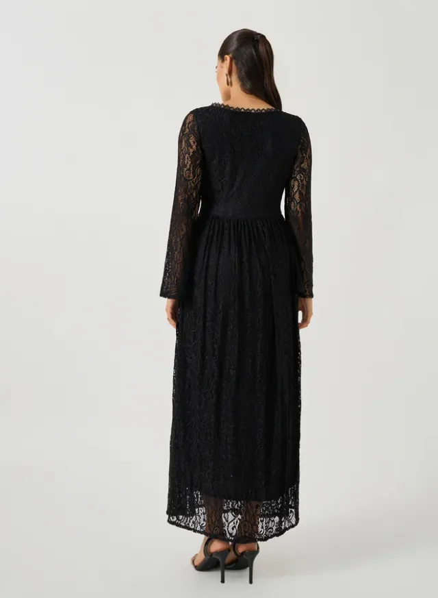 Long Sleeve Lace Dress – image 5
