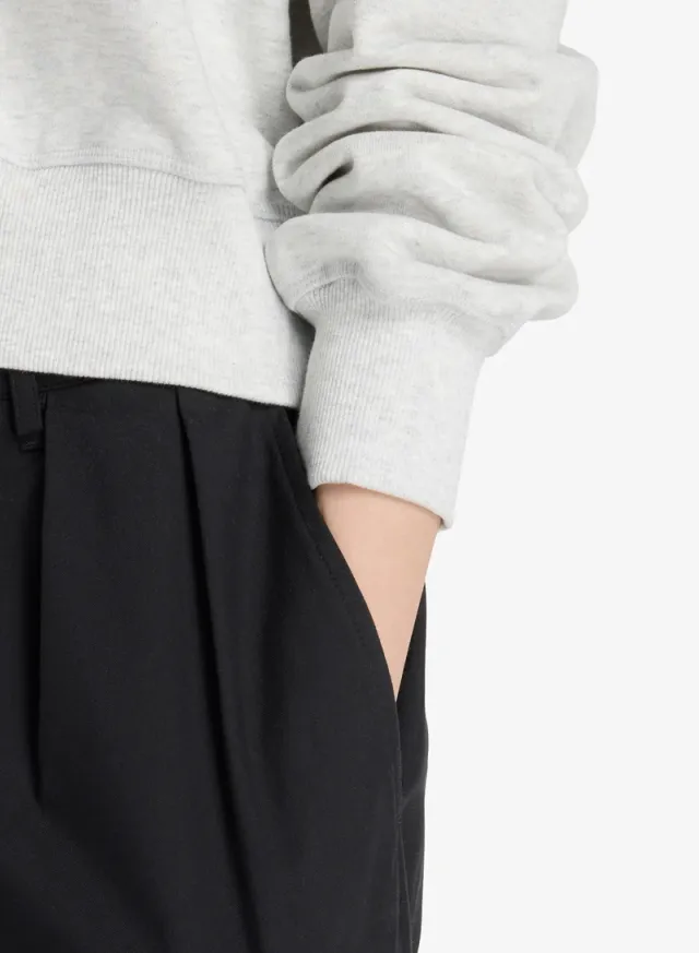 Athletics Premium Logo Relaxed Sweatshirt - Black – image 5