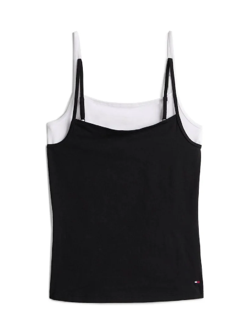 2-Pack Stretch Cami Black