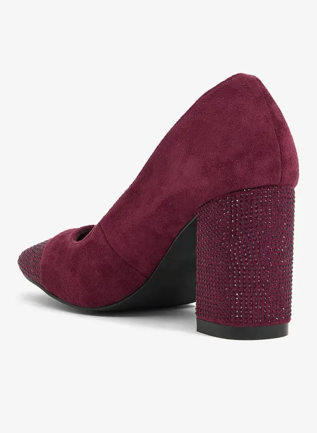 حذاء بكعب عالٍ مربع – صورة 3