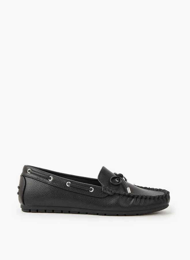 Women's Slip-On Moccasins Black