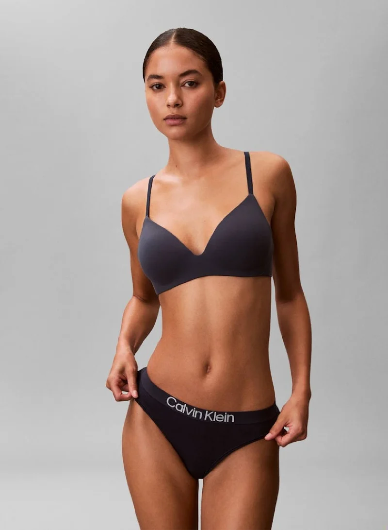 Soft Cotton Stretch Thong Dark Slate Gray