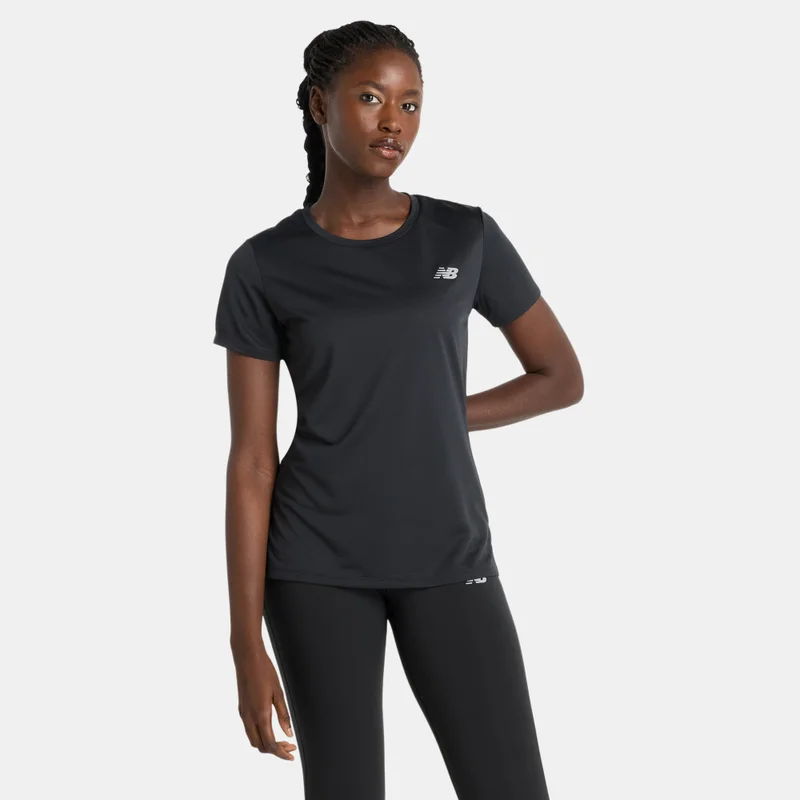 Women's Running T-Shirt - Black