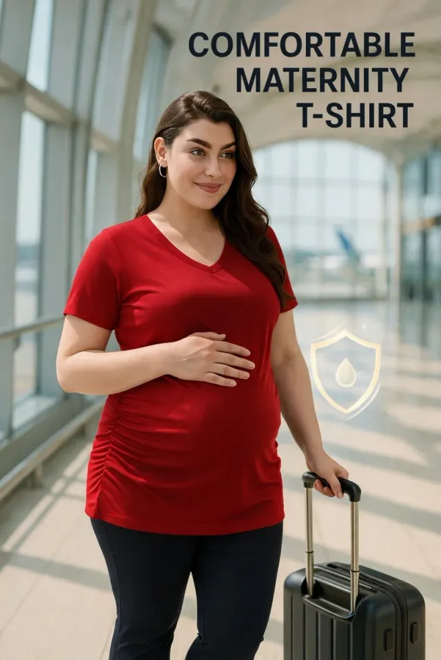 Basic Maternity T-Shirt – image 2