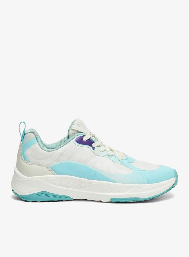 Women's Multi-Color Low Top Sneakers White