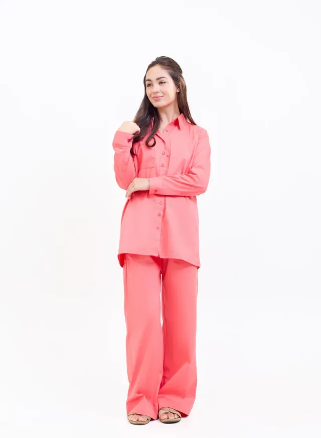 Two-Piece Suit Coral – image 3