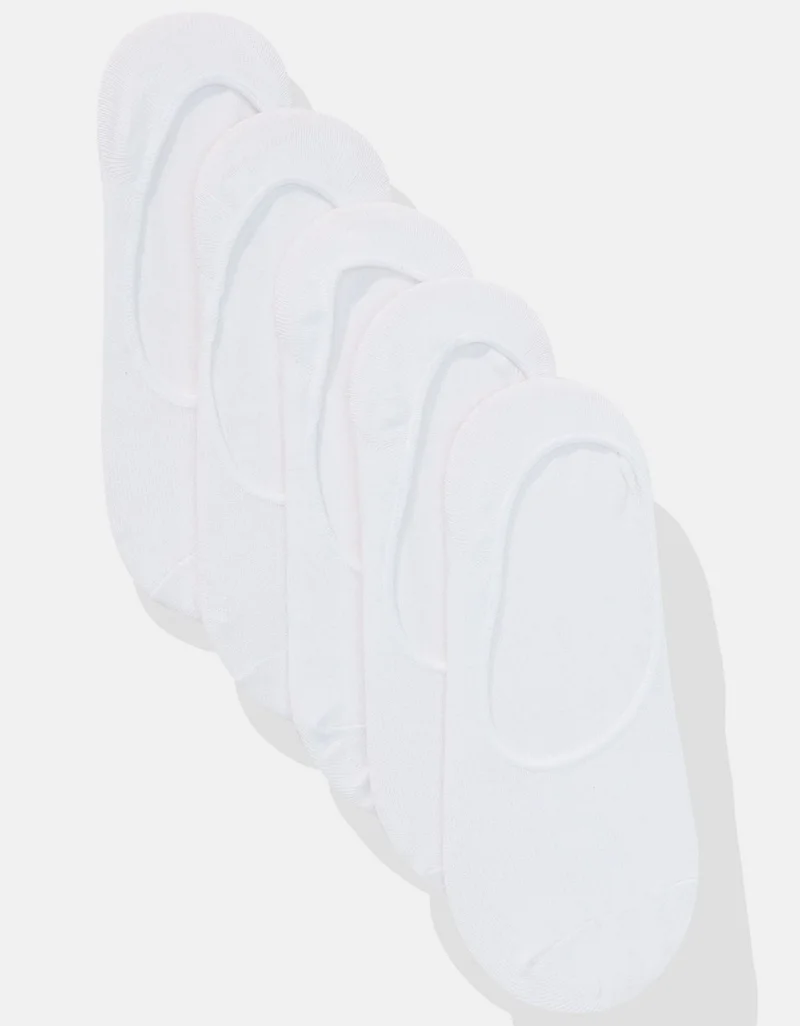 AE 5-Pack No-Show Socks