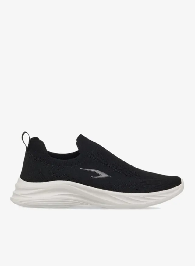 Slip-On Sports Shoes Black/White – image 3