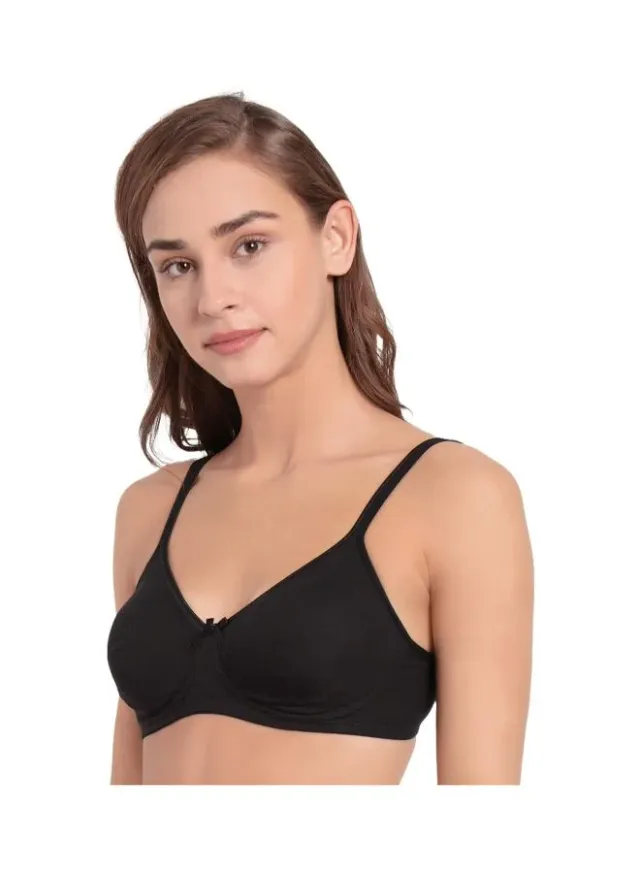 1722 Women's Wire-free Non-Padded Cotton Everyday Bra - Pale Red-Violet – image 4