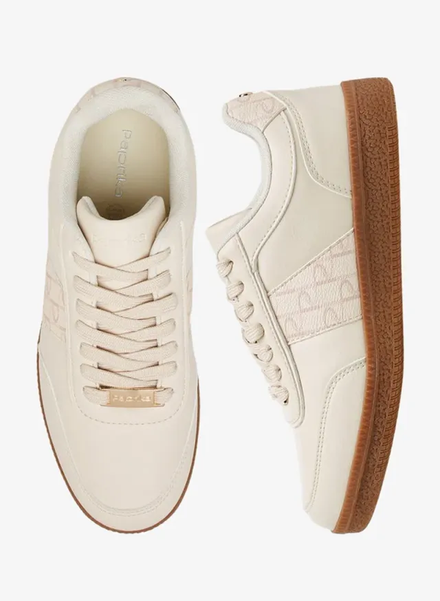 Monogram Print Lace-Up Sneakers – image 3