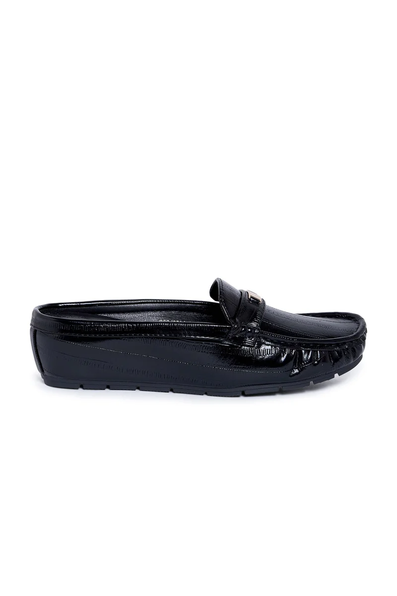 Geoomnii Women's Slip-On Ballet Flats Black