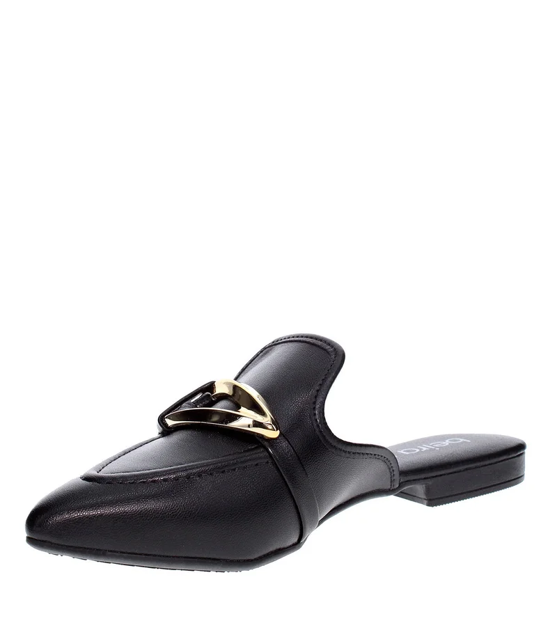 Women's Stylish Slip-On Mules Black