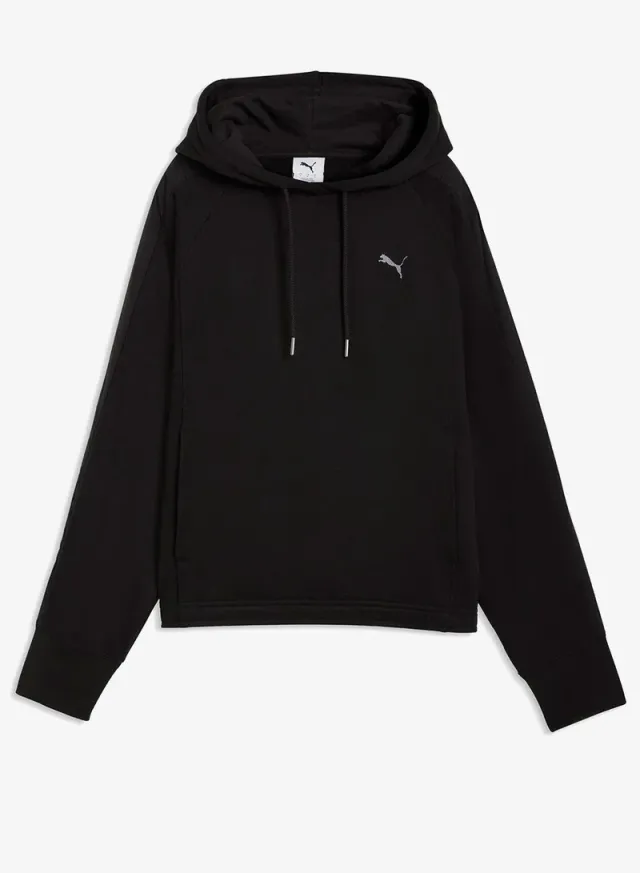 Women's Oversized Hoodie Black – image 4